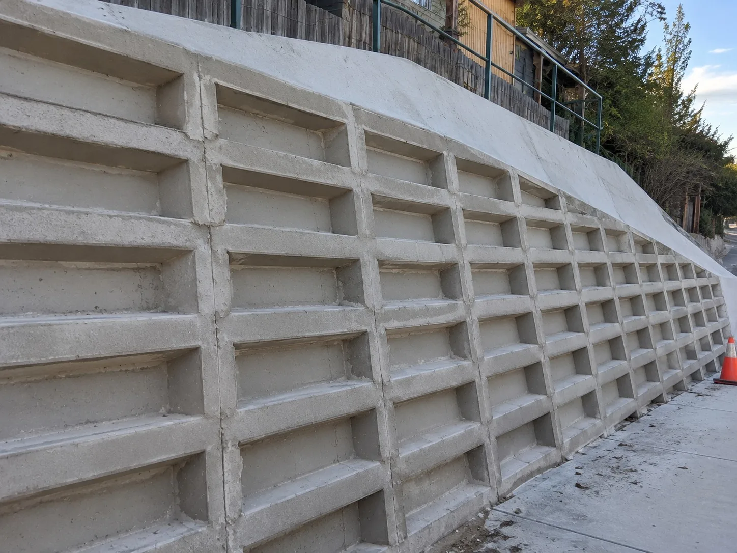 Engineered Retaining Walls design and site planning visual
