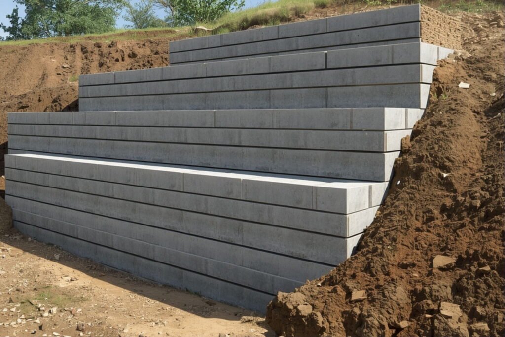 gold coast concrete sleeper wall builders