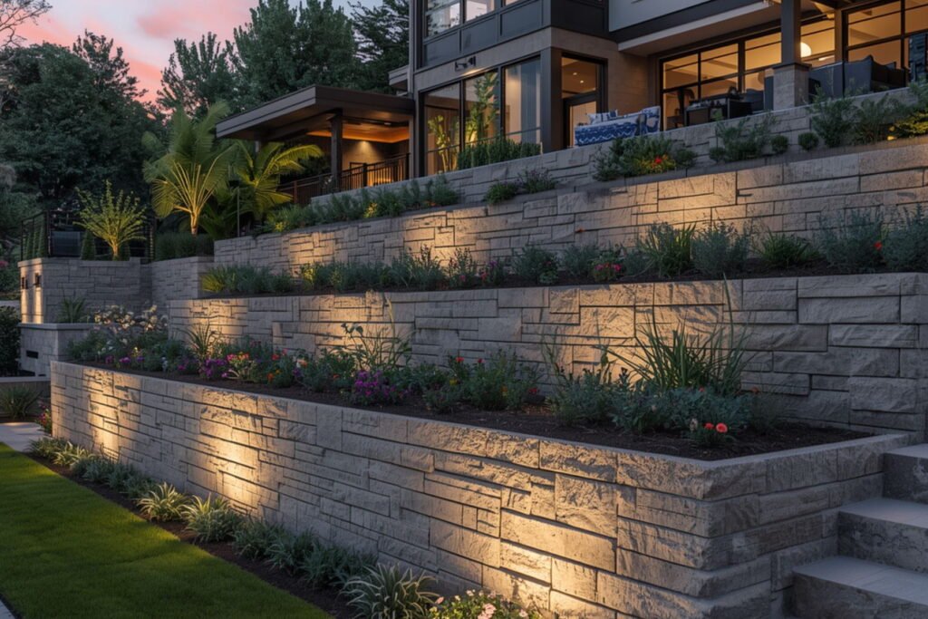 retaining walls restoration in gold coast australia
